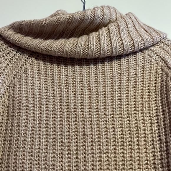 Light Pink Turtleneck Sweater - Picture 5 of 5